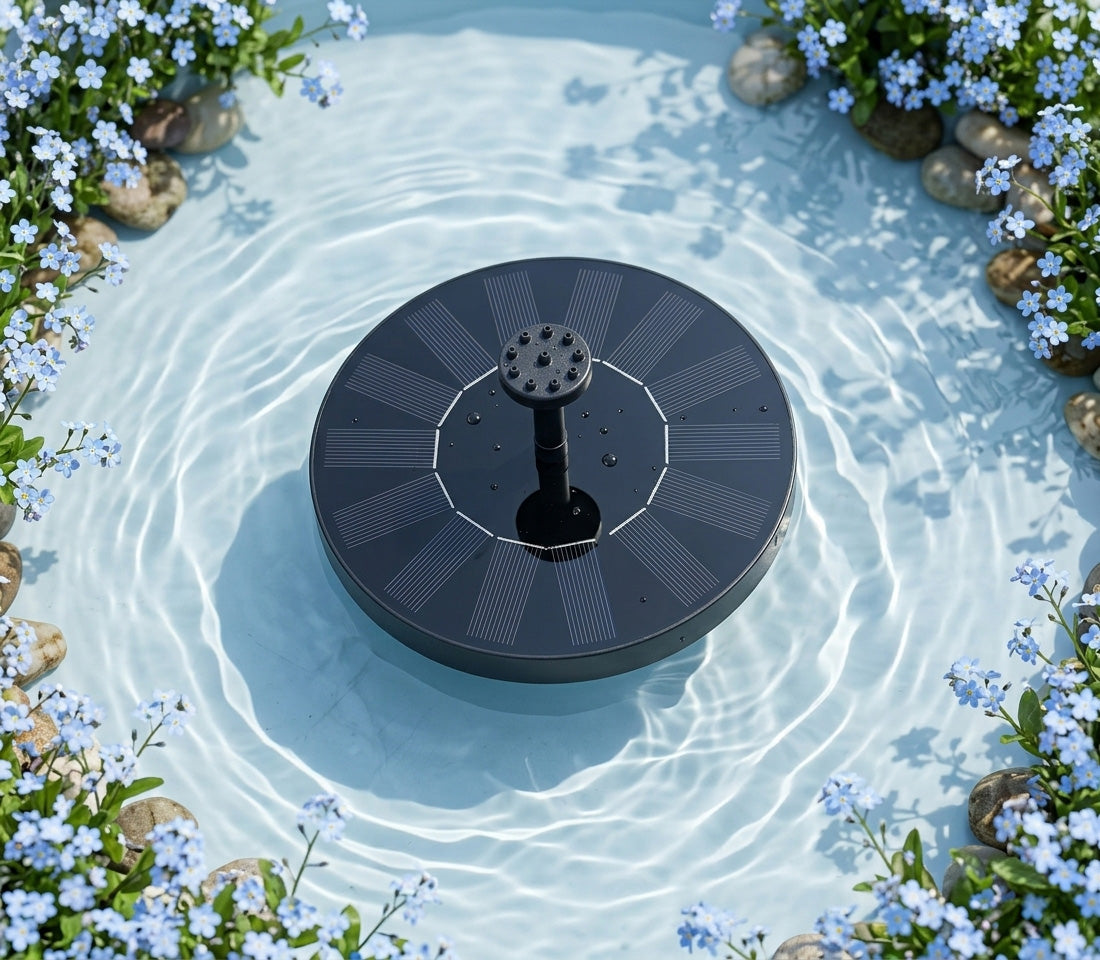Solar Water Fountain