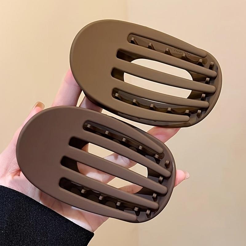 Minimalist Matte Hollow Duckbill Clips