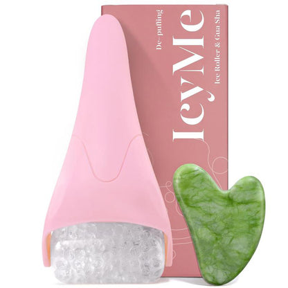 De-puffing Ice roller & Gua Sha