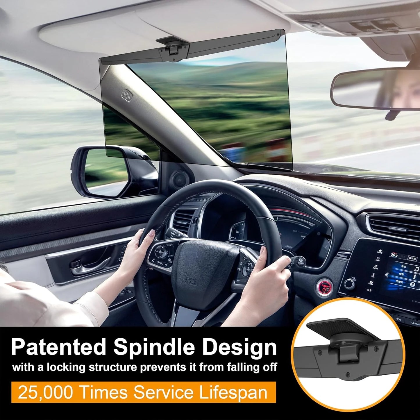 Veharvim Sun Visor Extender for Cars