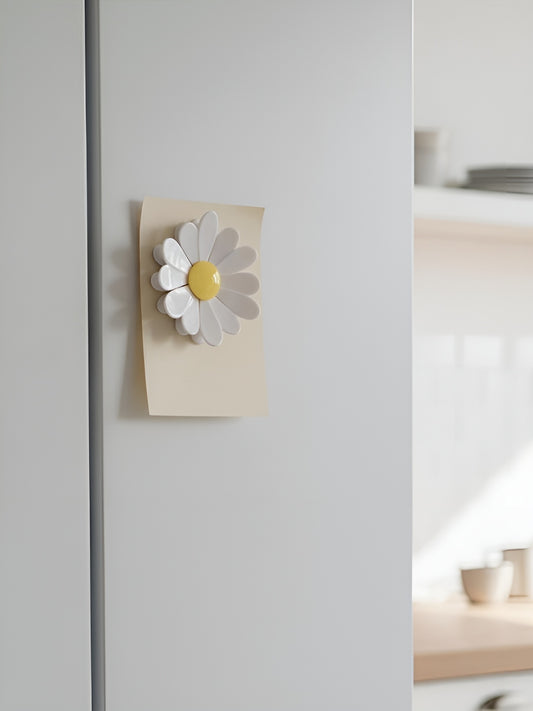 Daisy Petal Clip Refrigerator Kitchenware Magnet