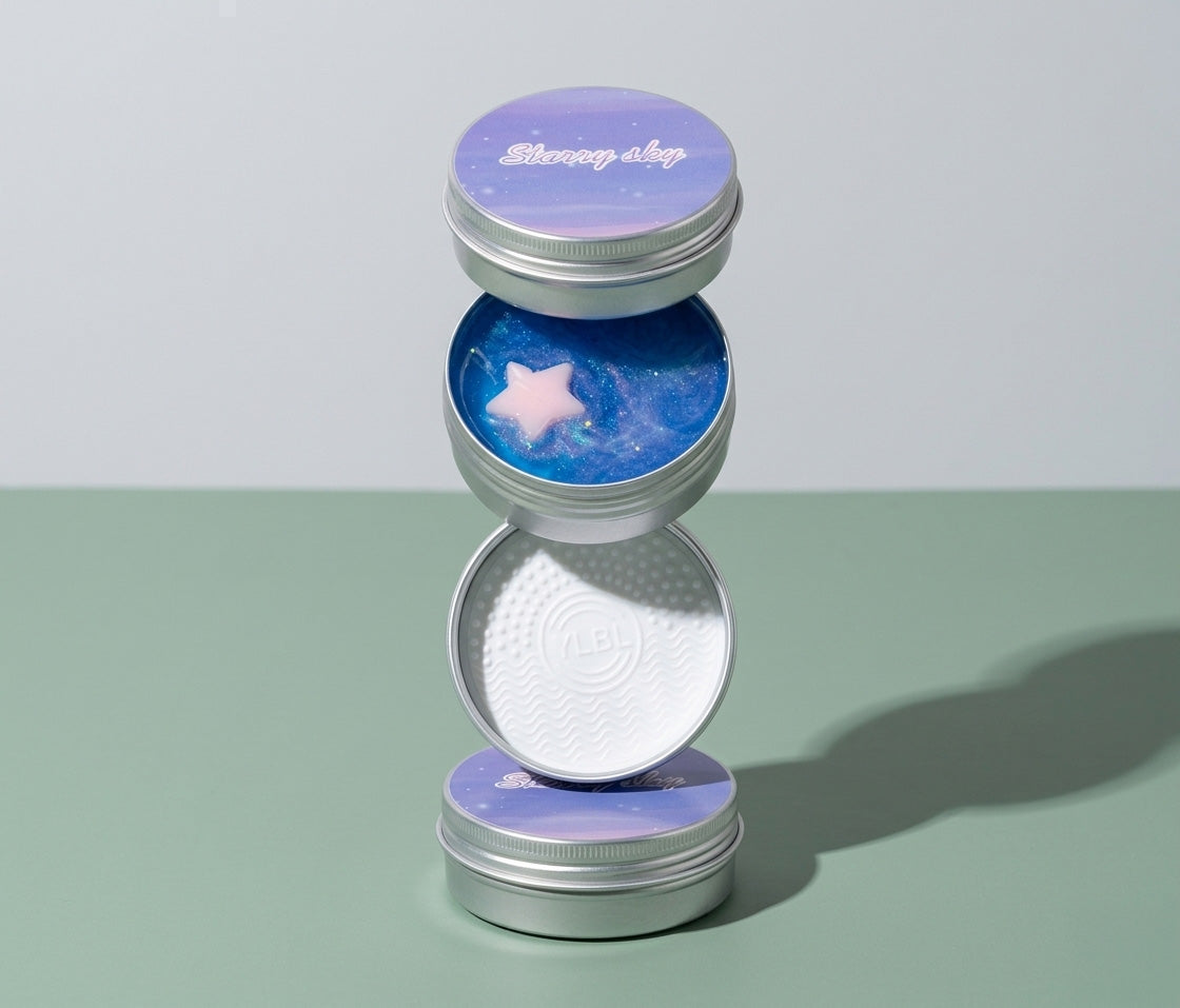 Makeup Brush Cleaner (Soap + Silicone Mat)