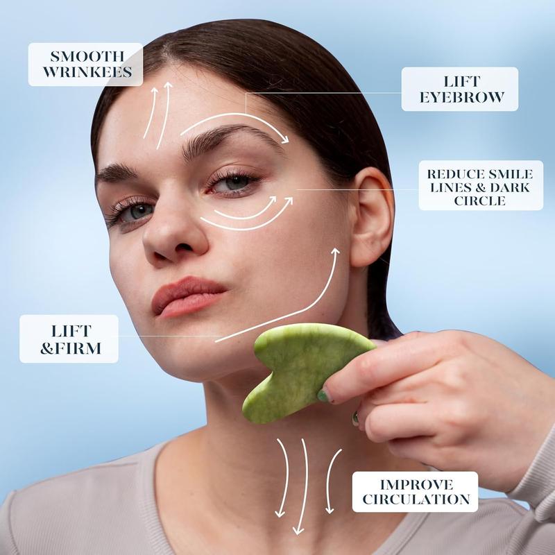 De-puffing Ice roller & Gua Sha