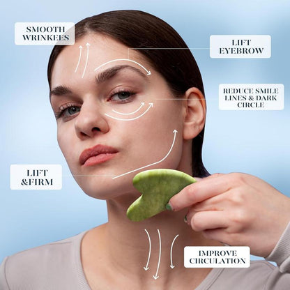 De-puffing Ice roller & Gua Sha