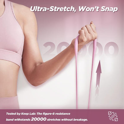 Eight-Shaped Resistance Bands for Women & Men