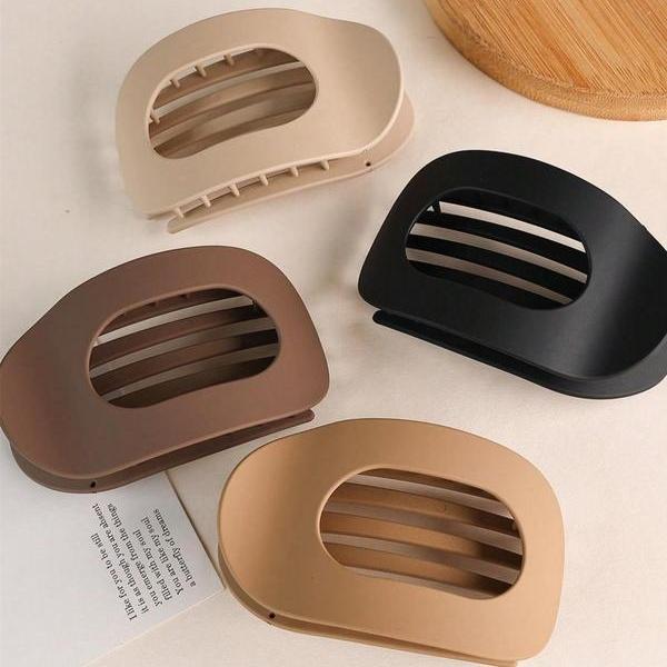 Minimalist Matte Hollow Duckbill Clips