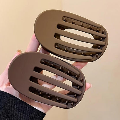Minimalist Matte Hollow Duckbill Clips